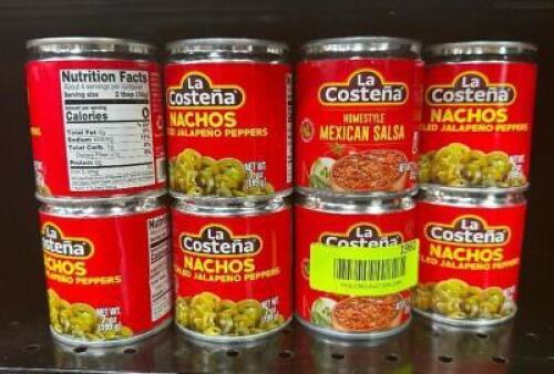 (24) - PC. SET OF JALAPENOS AND MEXICAN SALSA