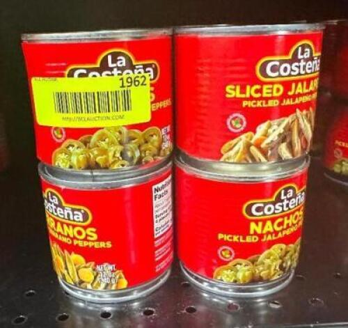 (16) - PC. SET OF PICKLED JALAPENOS