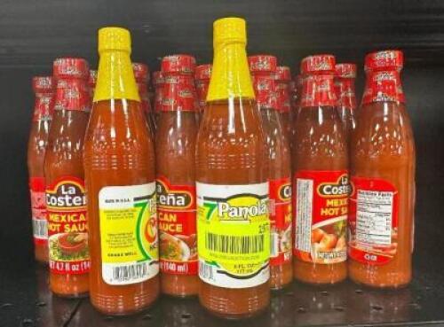 (36) - PC. SET OF HOT SAUCE