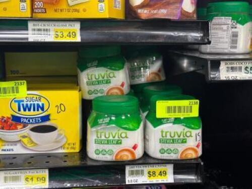 (20) - PC. SET OF SWEETENER AND SUGAR CUBES