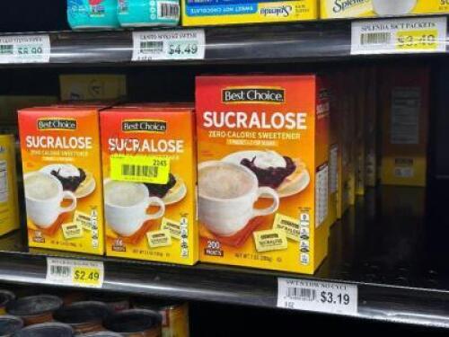 (20) - PC. SET OF SWEETENER