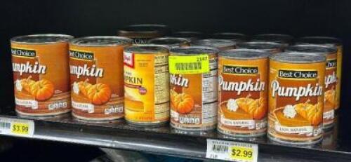 (15) - PC. SET OF PUMPKIN