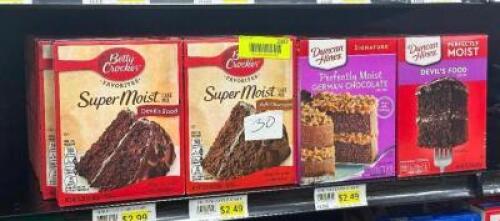 (30) - PC. SET OF CAKE MIX