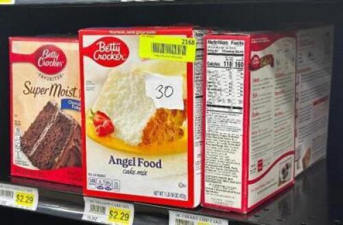 (30) - PC. SET OF CAKE MIX