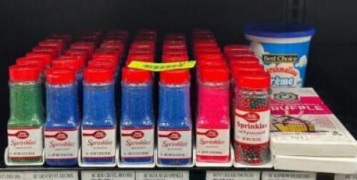 (54) - CT. SET OF SPRINKLES
