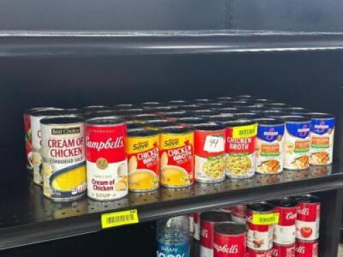 (44) - PC. SET OF CANNED SOUP