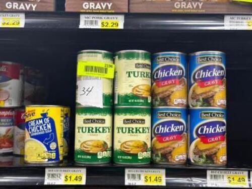 (34) - PC. SET OF GRAVY