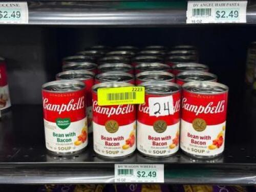 (24) - PC. SET OF CANNED SOUP