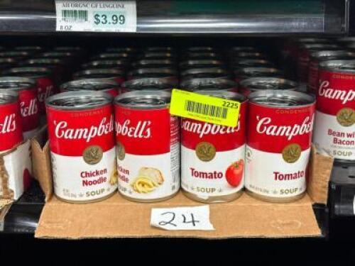 (24) - PC. SET OF CANNED SOUP