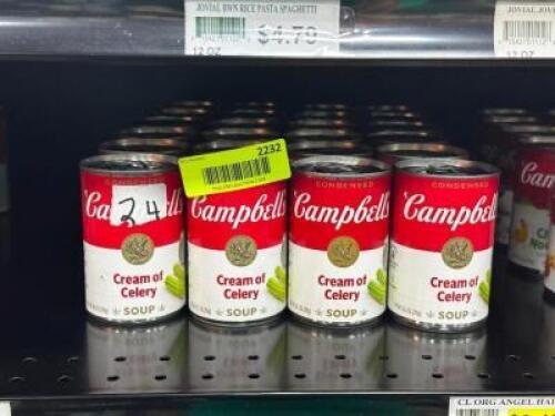 (24) - PC. SET OF CANNED SOUP