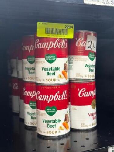(24) - PC. SET OF CANNED SOUP