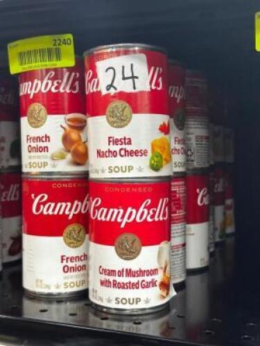 (24) - PC. SET OF CANNED SOUP