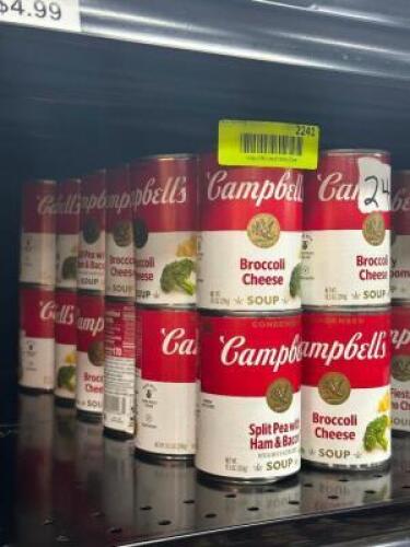 (24) - PC. SET OF CANNED SOUP