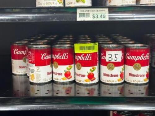(35) - PC. SET OF CANNED SOUP