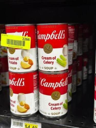 (24) - PC. SET OF CANNED SOUP