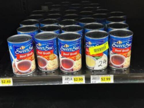 (24) - PC. SET OF CANNED SOUP
