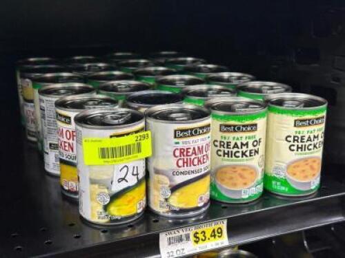 (24) - PC. SET OF CANNED SOUP