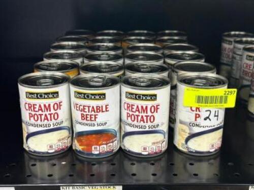 (24) - PC. SET OF CANNED SOUP