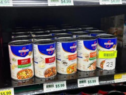 (23) - PC. SET OF CANNED SOUP