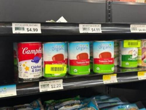 (24) - PC. SET OF CANNED SOUP