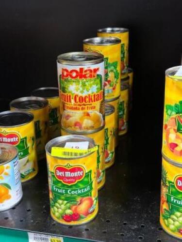 (10) - PC. SET OF CANNED FRUIT