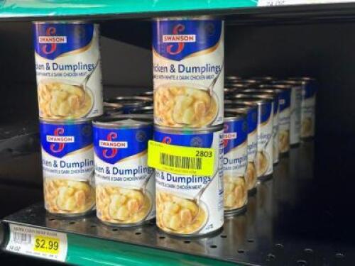 (24) - PC. SET OF CANNED SOUP