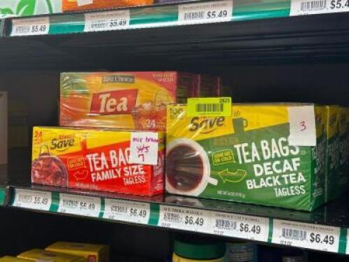 (10) - PC. SET OF ASSORTED TEA