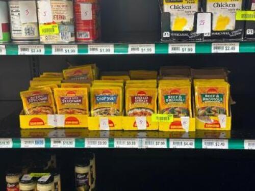 (67) - PC. SET OF SEASONING MIXES