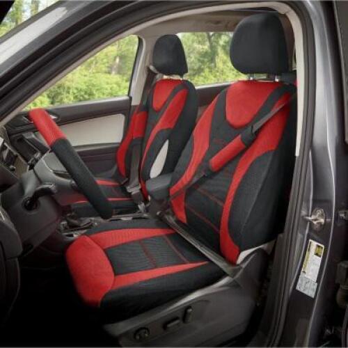 13-Piece Seat Cover Kit - Red
