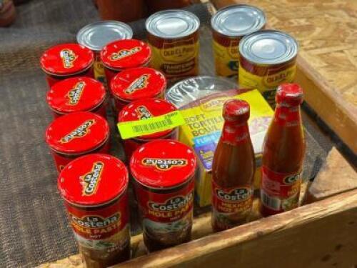 (15) - PC. SET OF SALSA AND TACO INGREDIENTS