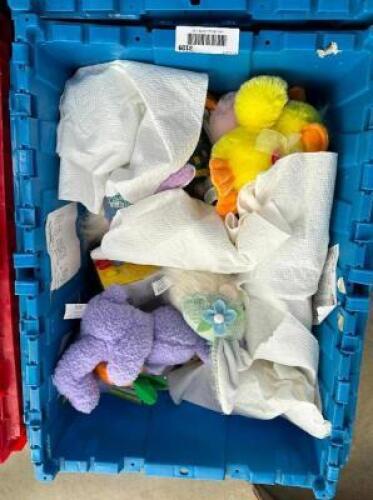 (1) LOT OF ASSORTED EASTER DECORATIONS
