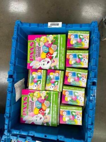 (1) LOT OF ASSORTED EASTER DECORATIONS