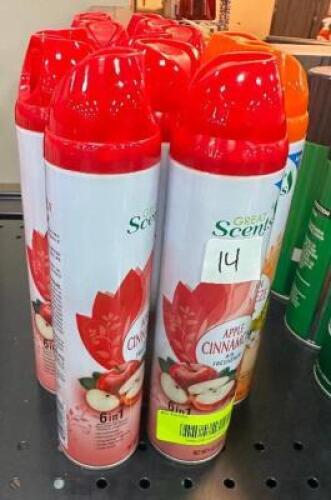 (14) CANS OF AIR FRESHENER