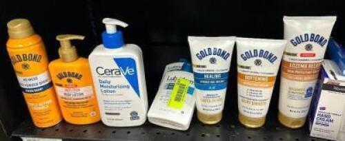 (8) ASSORTED BOTTLES OF LOTION