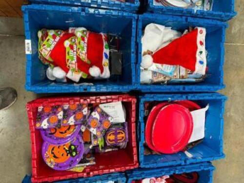CONTENTS OF PALLET - ASSORTED DECORATIONS.