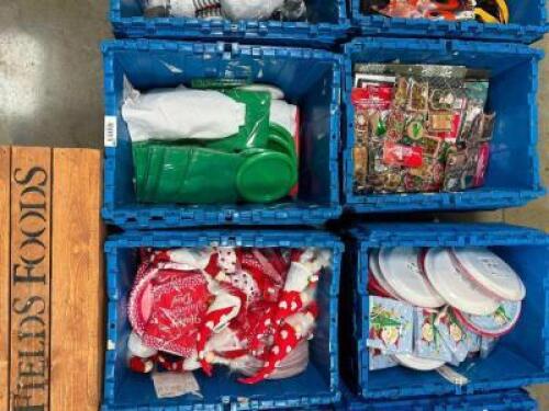 CONTENTS OF PALLET - ASSORTED DECORATIONS.