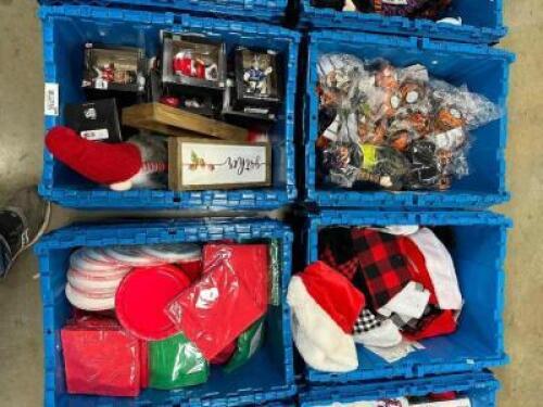 CONTENTS OF PALLET - ASSORTED DECORATIONS.