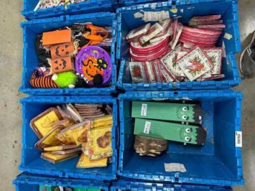 CONTENTS OF PALLET - ASSORTED DECORATIONS.