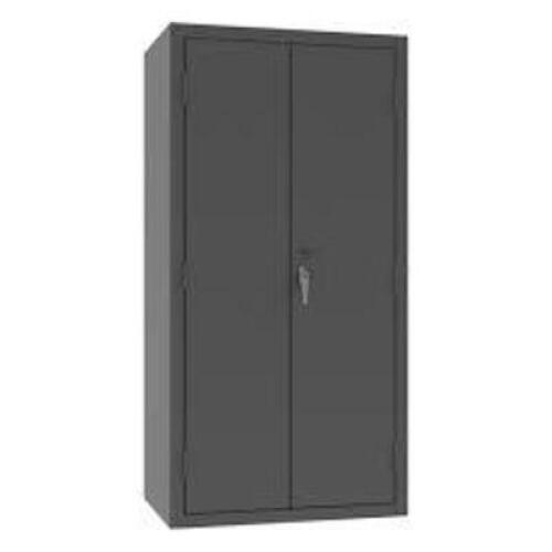 DESCRIPTION: (1) STORAGE CABINET BRAND/MODEL: DURHAM INFORMATION: STEEL, GRAY SIZE: 36" W X 60" H X 18" H RETAIL$: $1180.94 EA QTY: 1