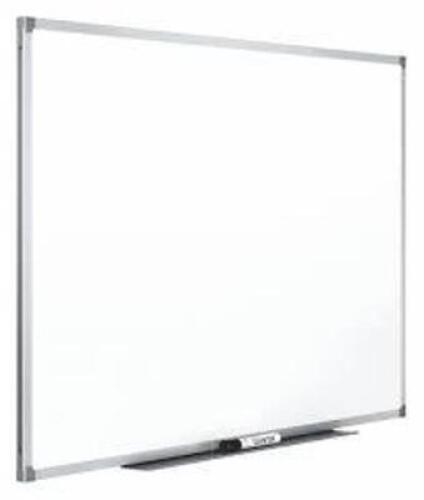 DESCRIPTION: (1) MELAMINE SURFACE DRY ERASE BOARD BRAND/MODEL: MEAD #85357N INFORMATION: ALUMINUM TRIM, WHITE BOARD SIZE: 48" X 36" RETAIL$: $75.93 EA