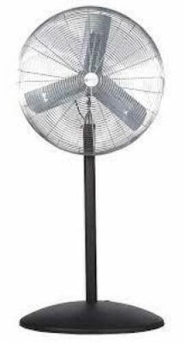 DESCRIPTION: (1) STANDING AIR CIRCULATOR FAN BRAND/MODEL: AIRMASTER #2LBA5 INFORMATION: BLACK BASE SIZE: 30 IN BLADE DIA, 3 SPEEDS, 5-15P RETAIL$: $56