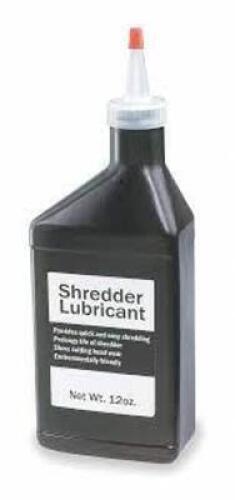 DESCRIPTION: (6) SHREDDER OIL BRAND/MODEL: 1DZC1 SIZE: 12 OZ RETAIL$: $67.08 TOTAL QTY: 6