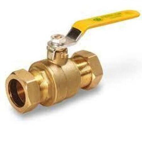 DESCRIPTION: (10) COMPRESSION BALL VALVE BRAND/MODEL: EVERFLOW #600M012-NL INFORMATION: YELLOW SIZE: 1/2" RETAIL$: $100.00 EA QTY: 10