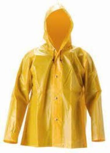 DESCRIPTION: (5) PROTECTIVE OUTERWEAR JACKET BRAND/MODEL: NASCO WORK CLASSIC INFORMATION: YELLOW SIZE: SIZE MEDIUM RETAIL$: $15.00 EA QTY: 5