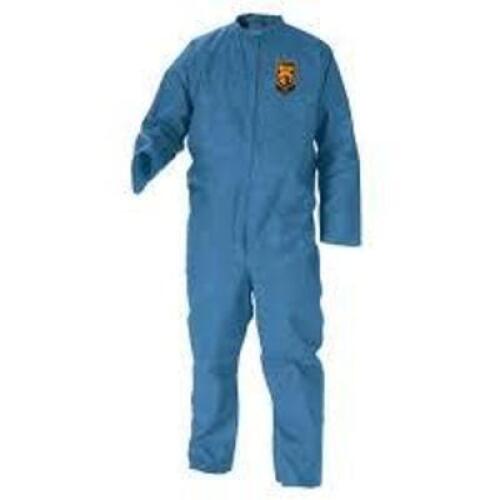 DESCRIPTION: (1) CASE OF (25) BLUE COVERALLS BRAND/MODEL: KLEENGUARD #45315 INFORMATION: BLUE SIZE: SIZE MEDIUM RETAIL$: $124.26 EA QTY: 1