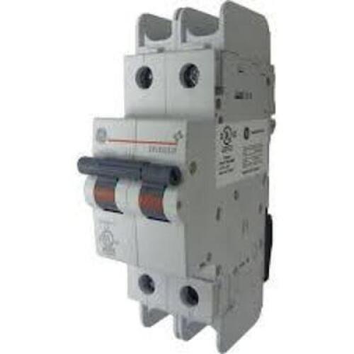 DESCRIPTION: (2) MINITURE CIRCUIT BREAKERS BRAND/MODEL: GE IEC #10K749 INFORMATION: WHITE SIZE: 10 A AMPS, 110V DC, 10KA AT 240V AC, SCREW CLAMP, B RE