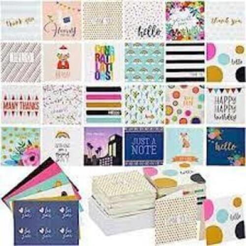 DESCRIPTION: (3) PACKS OF (48) HALLOWEEN GREETING CARDS BRAND/MODEL: #LJ-CHGYI-051618-03-1 INFORMATION: HALLOWEEN RETAIL$: $26.99 TOTAL QTY: 3