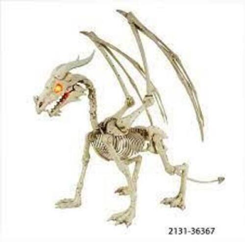 DESCRIPTION: (1) ANIMATED SKELETON FLYING DRAGON RETAIL$: $20.00 EA QTY: 1