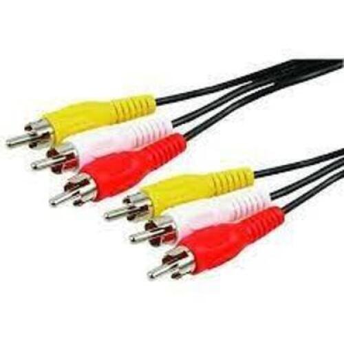 DESCRIPTION: (4) PACKS OF (10) AV CABLESBRAND/MODEL: MULTICOMPRETAIL$: $20.00 EAQTY: 4