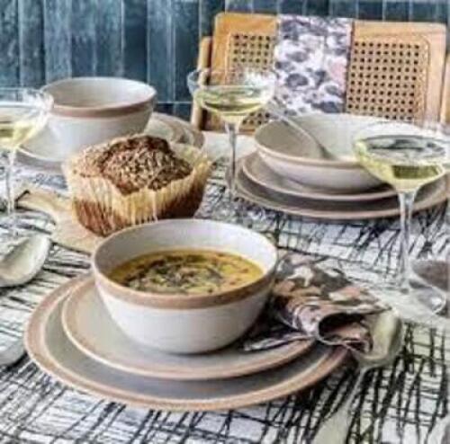 DESCRIPTION: (1) DINNERWARE SET 16 PCBRAND/MODEL: OVER AND BACK STARDUSTRETAIL$: $75.00 EAQTY: 1
